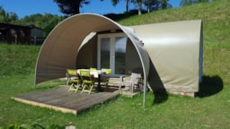 Huuraccommodatie(s) - Coco Sweet 16M² 2 Slaapkamers - Zonder Sanitair - Camping Le Mont Joli Bois