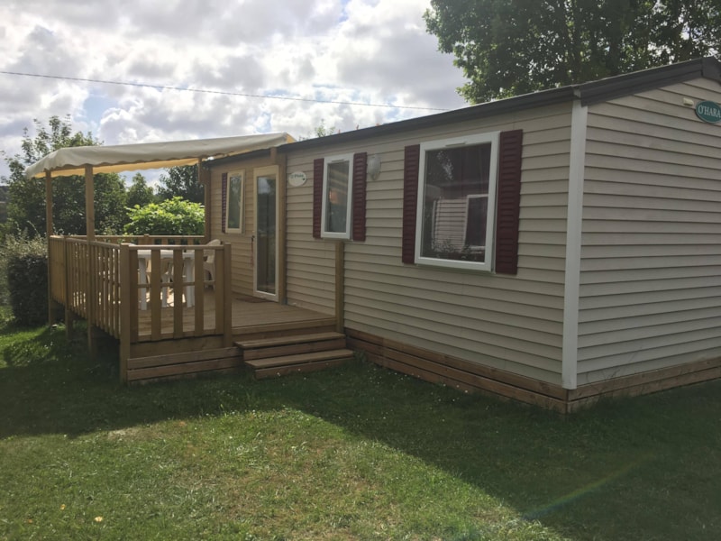 Mobilheim 32m² 3 Zimmer + Terrasse