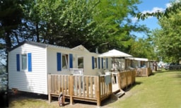 Accommodation - Mobile Home Confort 1 : 24/25 M² Minimum - 2 Bedrooms - Camping Les Vignes