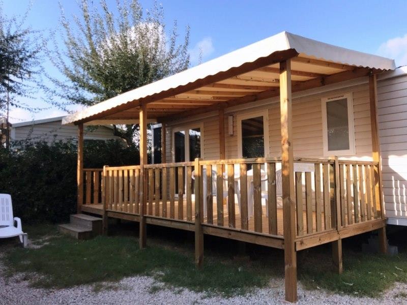 Mobilhome RIVIERA 34.50 m² 3 bedrooms + air-conditioning + TV + Safe