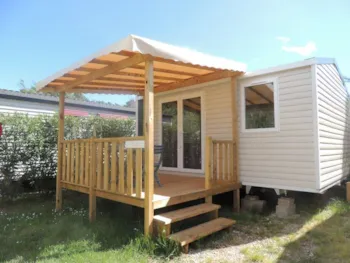 Mietunterkunft - Mobilheim Cahita 1 Zimmer 17M² + Wifi - Camping La Pépinière