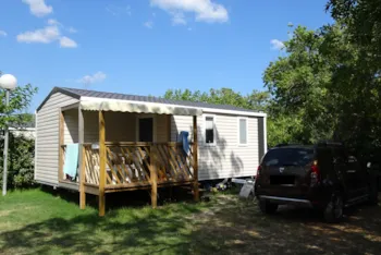 Mietunterkunft - Mobilheim Loggia 2 Zimmer 22.5M² + Klimaanlage - Camping La Pépinière