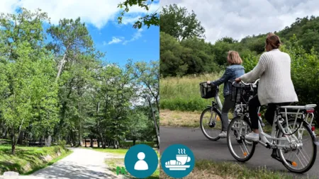 Pitch - Pitch Trekking Package By Foot Or By Bike  + Breakfast - Camping du Lac De Neufont