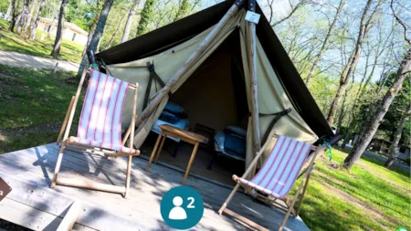 Accommodation - Tent Moorea - Camping du Lac De Neufont