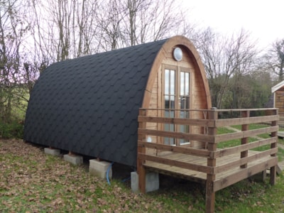 atypical barrel chalet — 2