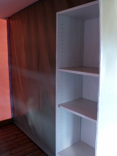 African lodge tent with sanitary facilities