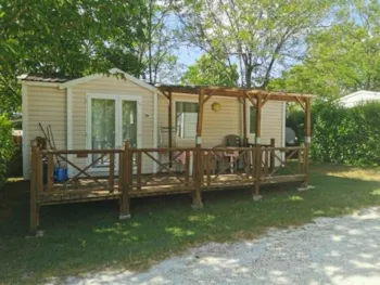 Mietunterkunft - Mobilheim 2 Zimmer Mit Klimaanlage - Camping le Pontis