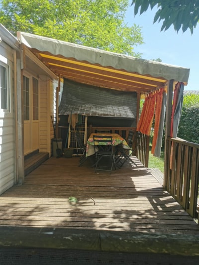 Mobil home, 2 chambres, jusqu'à 6 personnes