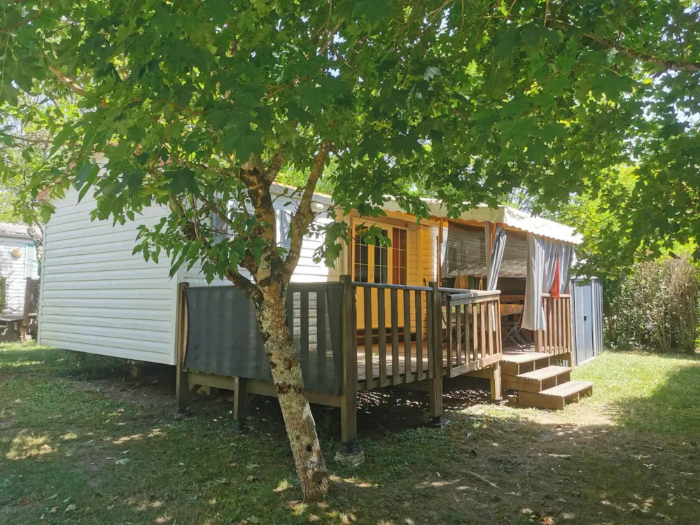 Location - Mobil Home, 2 Chambres, Jusqu'à 6 Personnes - Camping le Pontis