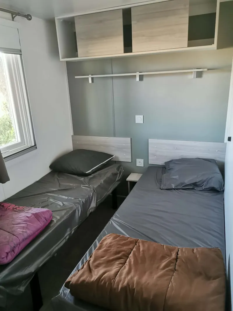 Mobil Home Climatisé, 2 Chambres, 4 Personnes