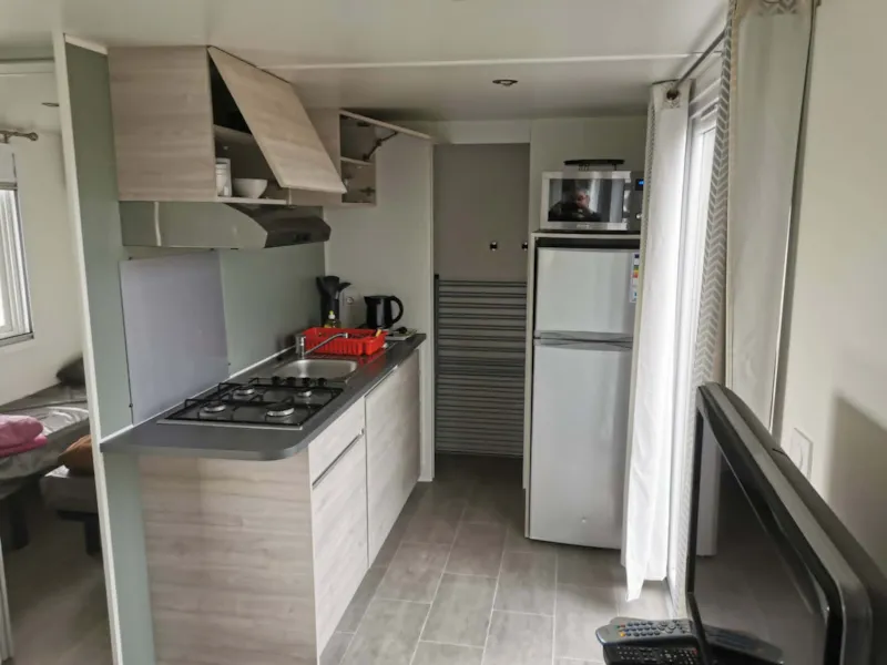 Mobil Home Climatisé, 2 Chambres, 4 Personnes