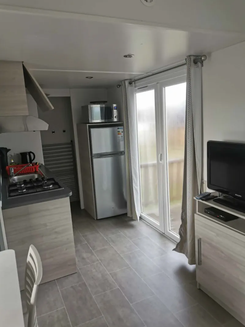 Mobil Home Climatisé, 2 Chambres, 4 Personnes