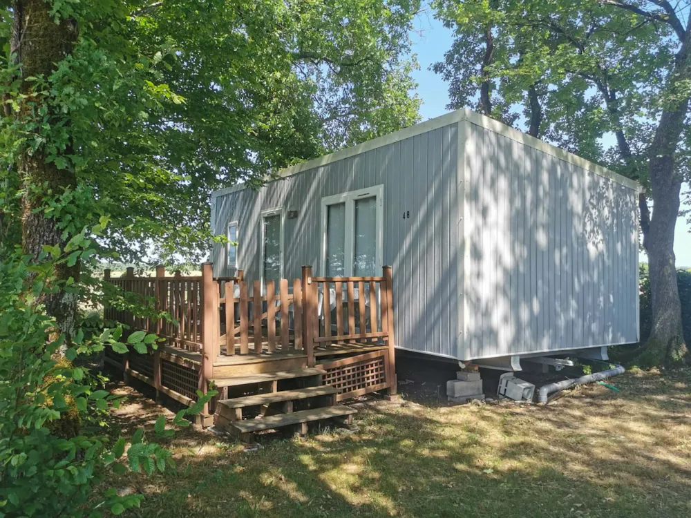 Location - Mobil Home Climatisé, 2 Chambres, 4 Personnes - Camping le Pontis