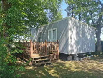 Mietunterkunft - Mobil Home Climatisé, 2 Chambres, 4 Personnes - Camping le Pontis