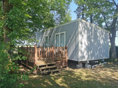 Mobil home climatisé, 2 chambres, 4 personnes