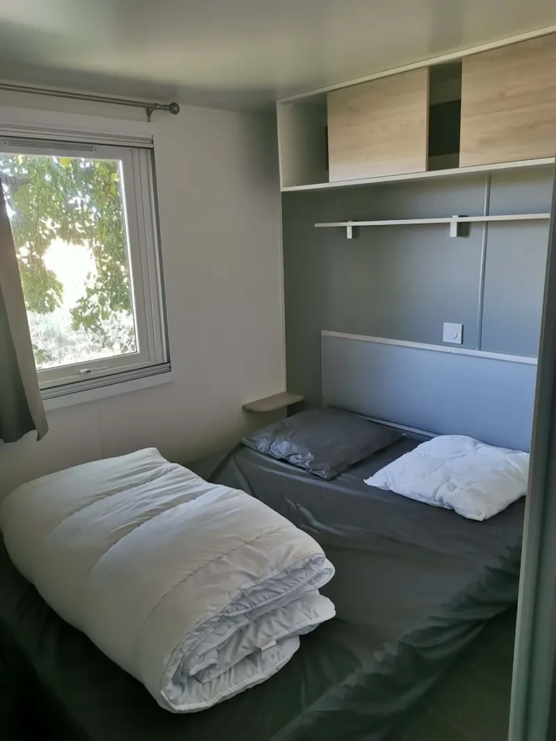 Mobil Home Climatisé, 2 Chambres, 4 Personnes