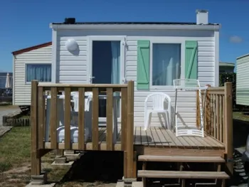 Mietunterkunft - Mobilheim 1 Zimmer 16M² - No Meerblick - Camping de La Falaise