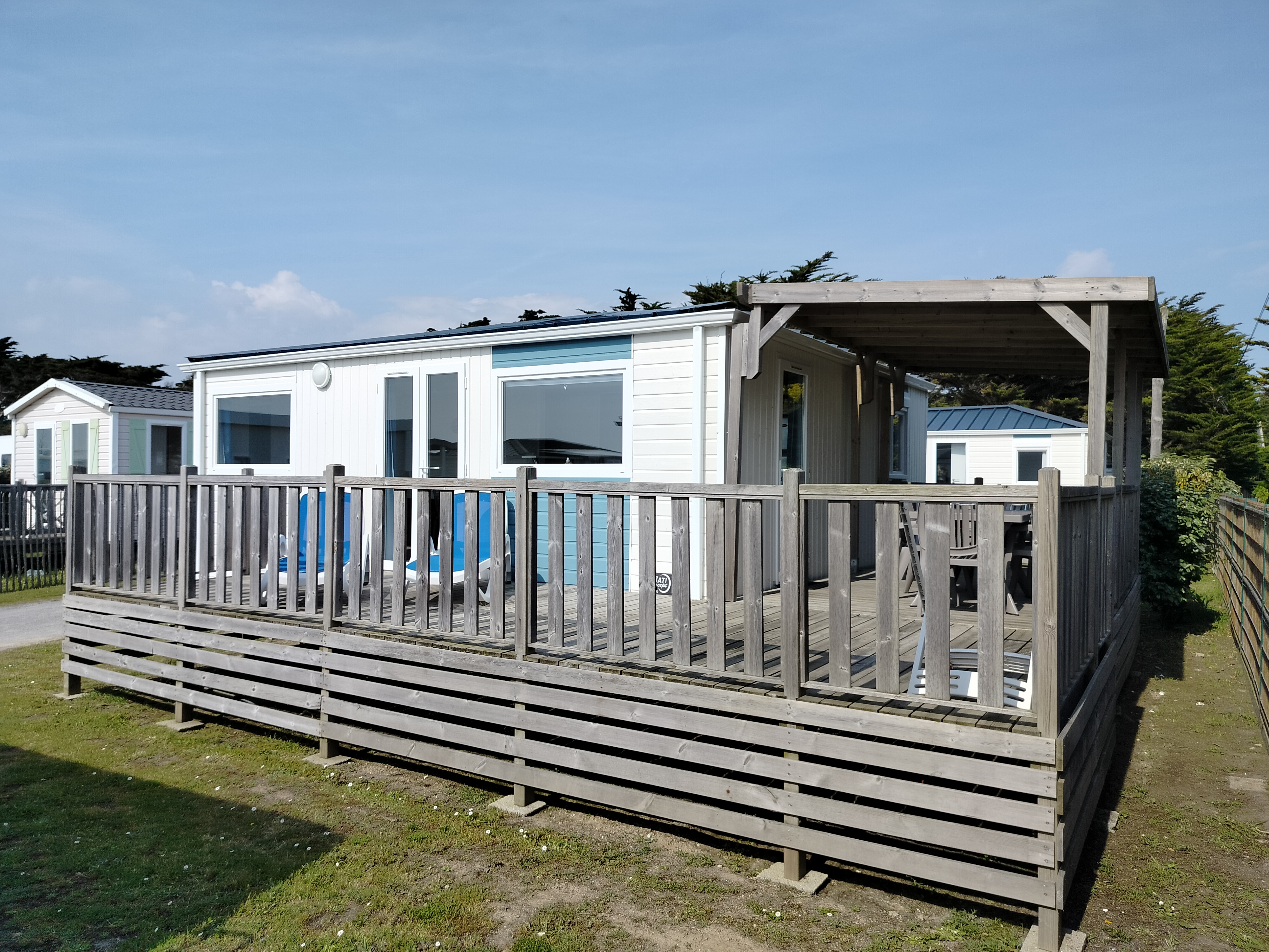 Mobilhome 2 chambres - vue sur mer