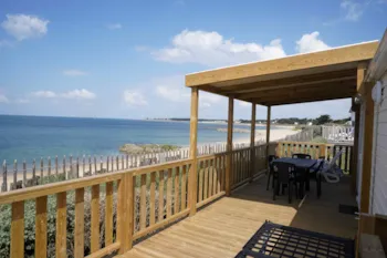 Mietunterkunft - Mobilhome 2 Zimmer - Blicks Aufs Meer - Camping de La Falaise