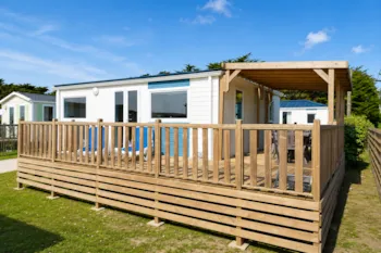 Mietunterkunft - Mobilheim 2 Schlafzimmer - Meerblick - 3. Und 4. - Camping de La Falaise