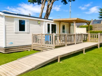 Mietunterkunft - Mobilheim 2Zimmer Pmr (Personen Mit Eingeschränkter Mobilität) - Camping de La Falaise