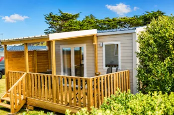 Mietunterkunft - Mobilheim 1 Zimmer 16M² - No Meerblick - Camping de La Falaise