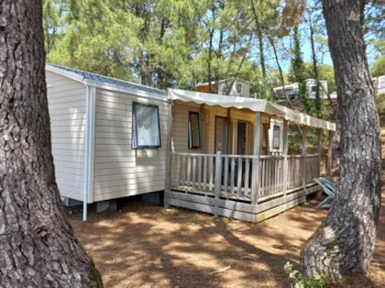 Mietunterkunft - Mobilheim 3 Zimmer Modulo Grand Large Confort - Camping Parfums d'été