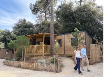 Mietunterkunft - Cottage Premium Dune 2Ch - Camping Parfums d'été