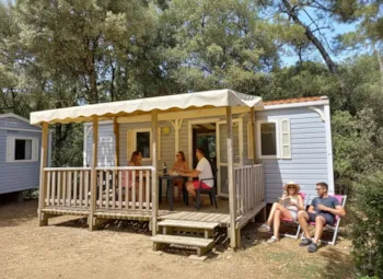 Mietunterkunft - Mobilheim 3 Zimmer Essential - Camping Parfums d'été