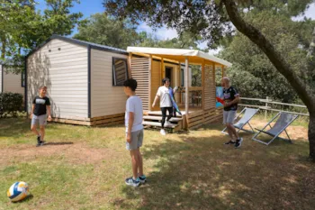 Mietunterkunft - Mobilheim Venezia 3 Zimmer Komfort - Camping Parfums d'été