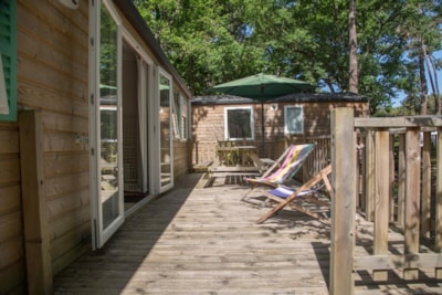 Mobile home EDEN 38 m² - 3 bedrooms - 2 bathrooms - open terrace