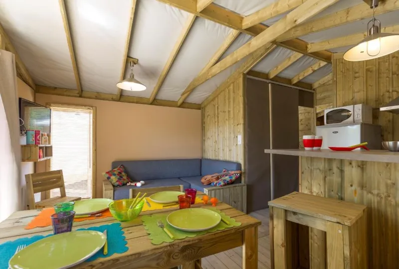 Ecolodge Sweet Sur Pilotis Premium 43 M² (2 Chambres) Dont Terrasse Semi-Couverte