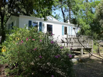 Mietunterkunft - Mobilheim Confort+ Mit 2 Zimmer Und Terrasse - 32 M² - Camping Paradis des Pins - Soulac