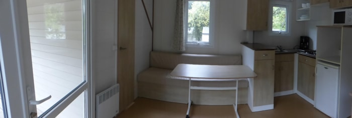 Mobil-Home Confort+ 2 Chambres & Terrasse Couverte - 32 M²
