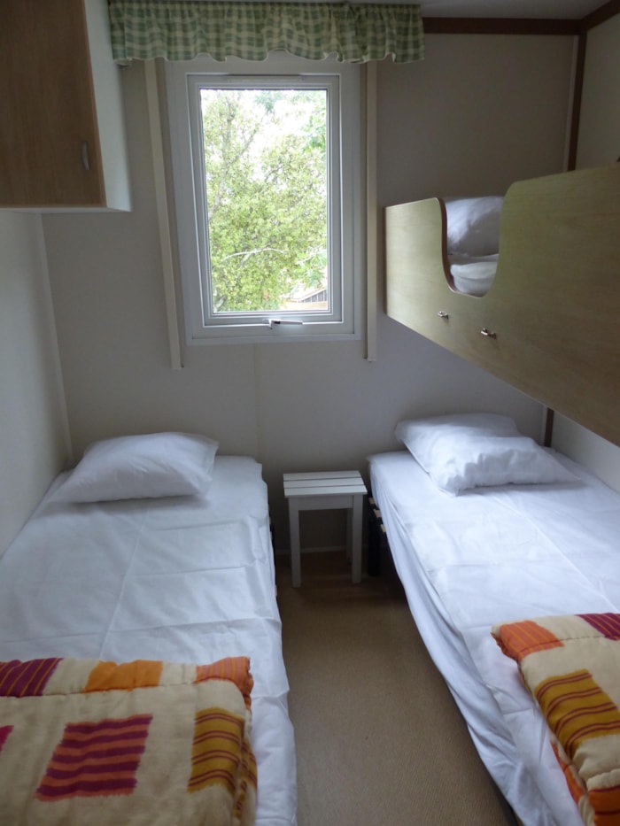 Mobil-Home Confort+ 2 Chambres & Terrasse Couverte - 32 M²