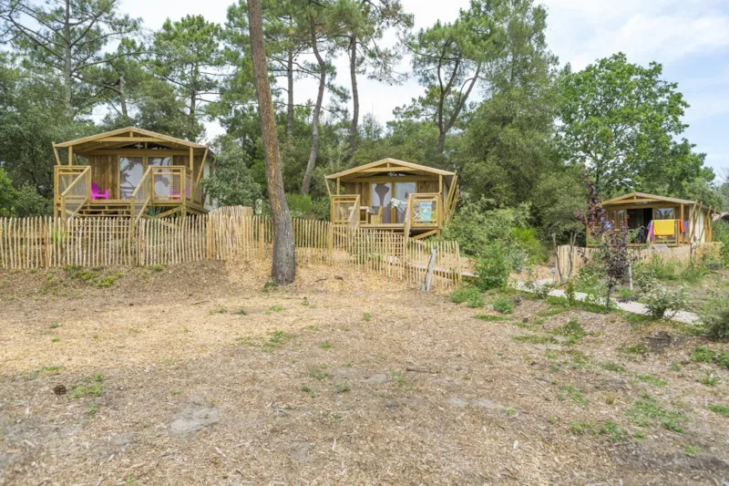 Ecolodge Sweet Sur Pilotis Premium 43 M² (2 Chambres) Dont Terrasse Semi-Couverte