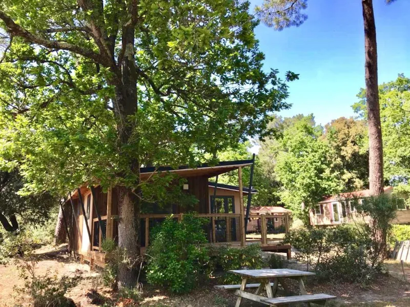 Ecolodge Premium Dune 56 M²  - 3 Chambres 1 Salle De Bain Terrasse Semi Couverte