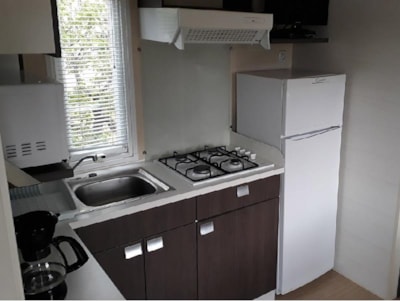 Mobil-home PREMIUM 2 Bedrooms - 2 bathrooms and half covered terrace - 33 m²