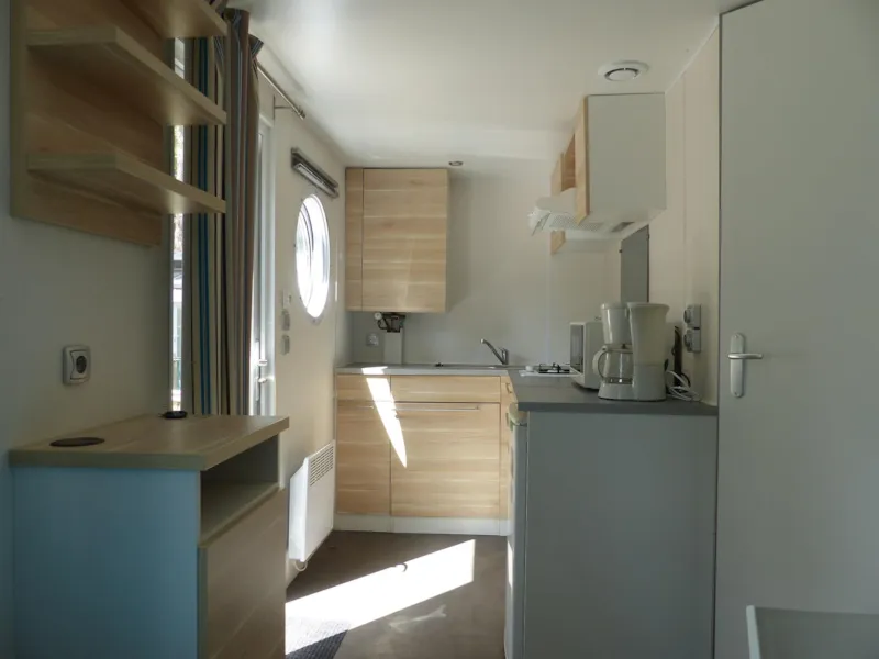 Mobil-Home Premium + 1 Chambre Double & Terrasse Découverte - 21 M²