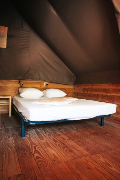 Wooden cabin AMAZONE - 2 Bedrooms - No bathroom - Terrace - 24 m²