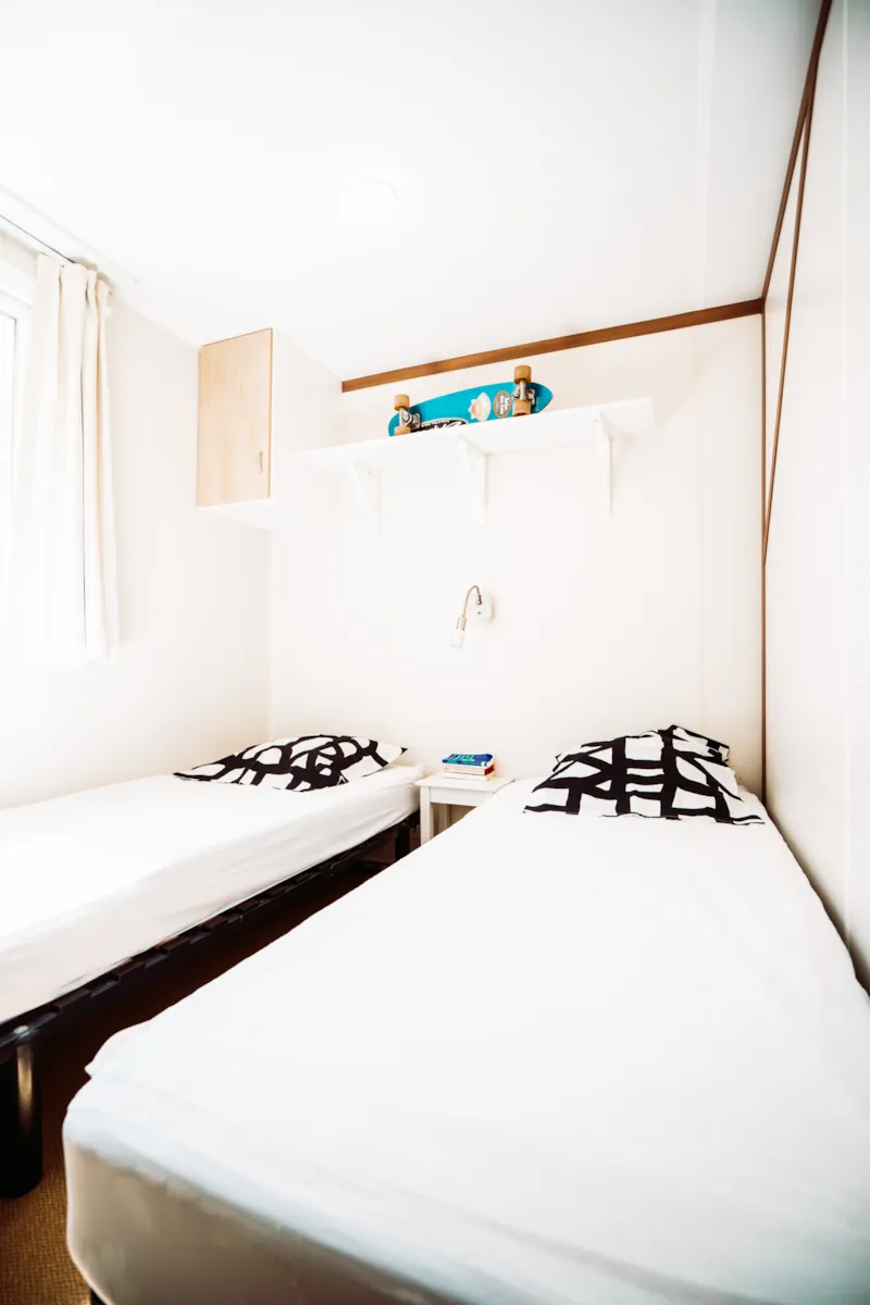 Mobil-Home Premium  2 Chambres & 2 Salles De Bain & Terrasse - 32 M²