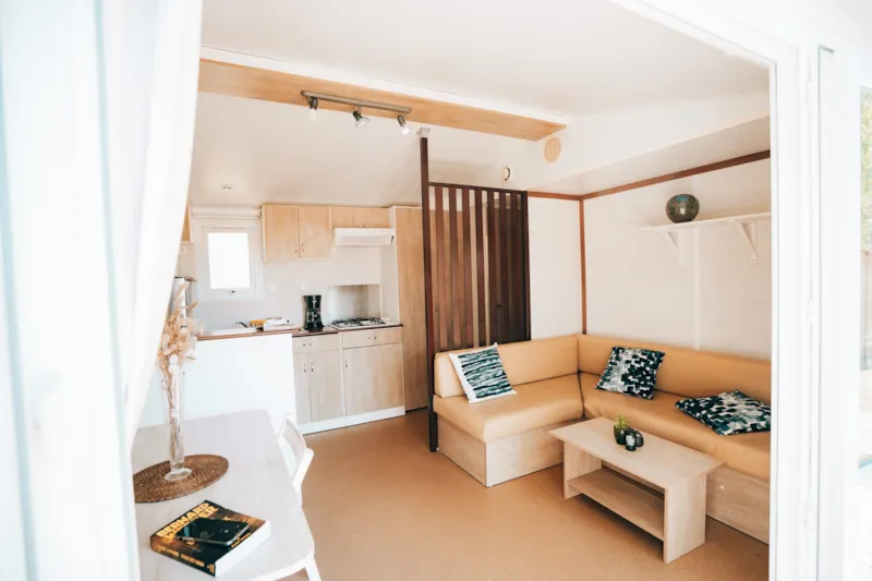 Mobil-Home Premium  2 Chambres & 2 Salles De Bain & Terrasse - 32 M²