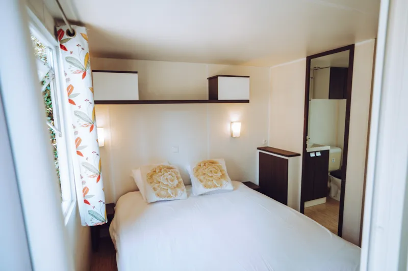 Mobil-Home Premium 2 Chambres & 2 Salles De Bain 33 M² Avec Terrasse Semi Couverte