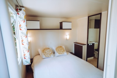 Mobil-home PREMIUM 2 Bedrooms - 2 bathrooms and half covered terrace - 33 m²