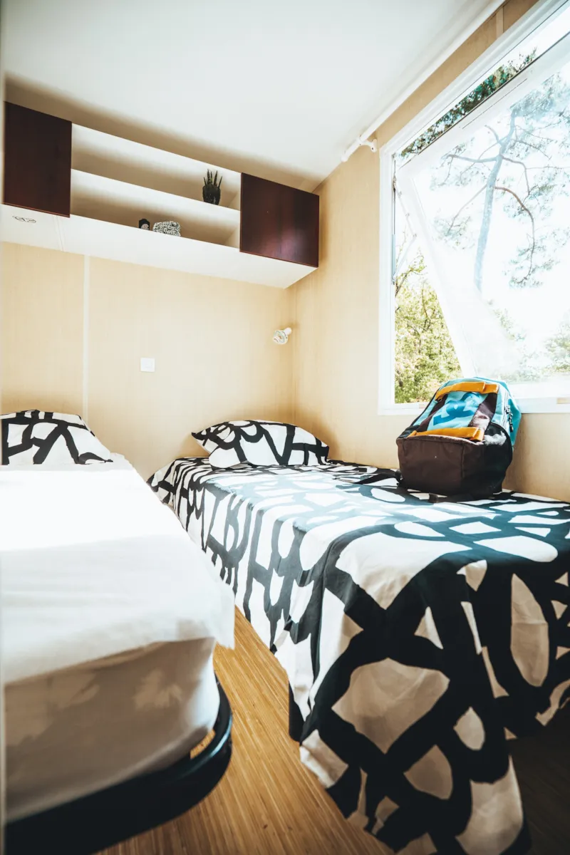 Mobil-Home Eden 38 M²- 3 Chambres 2 Salles De Bain Terrasse Découverte