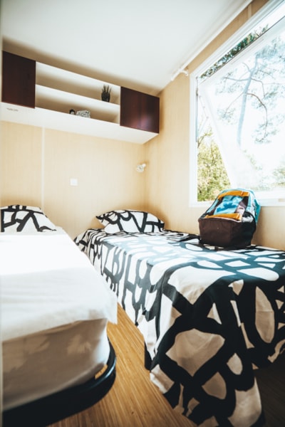 Mobile home EDEN 38 m² - 3 bedrooms - 2 bathrooms - open terrace