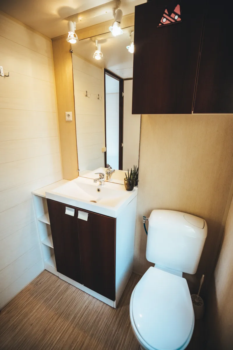 Mobil-Home Eden 38 M²- 3 Chambres 2 Salles De Bain Terrasse Découverte