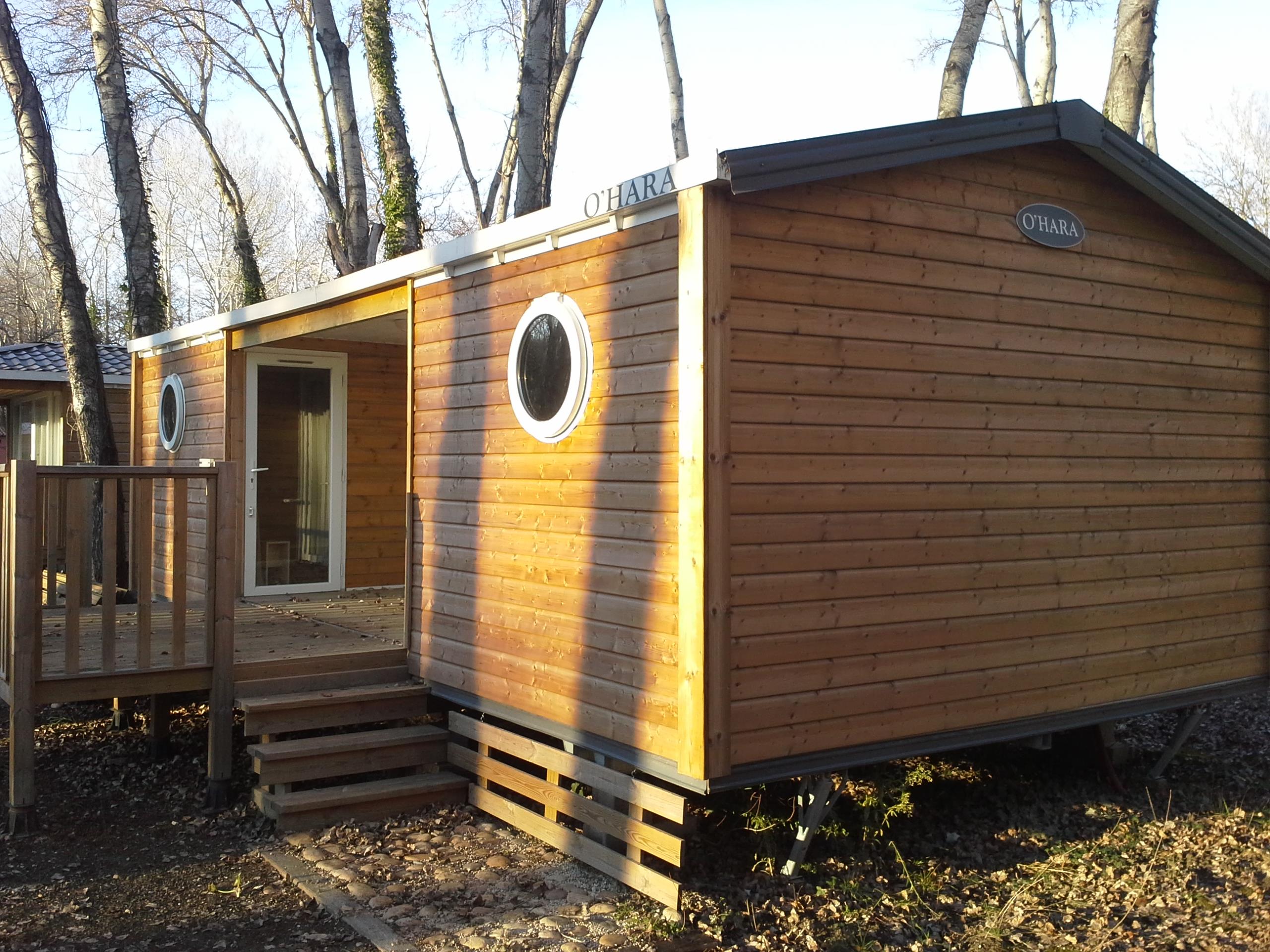 Accommodation - Mobile Home O'hara Casa Rhum  (2 Bedrooms) + 2 Bathrooms - Camping l'Art de Vivre