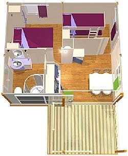 Chalet Nemo 20m² — 3
