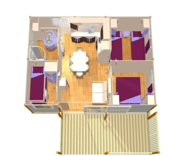Chalet Samoa 35m² — 2